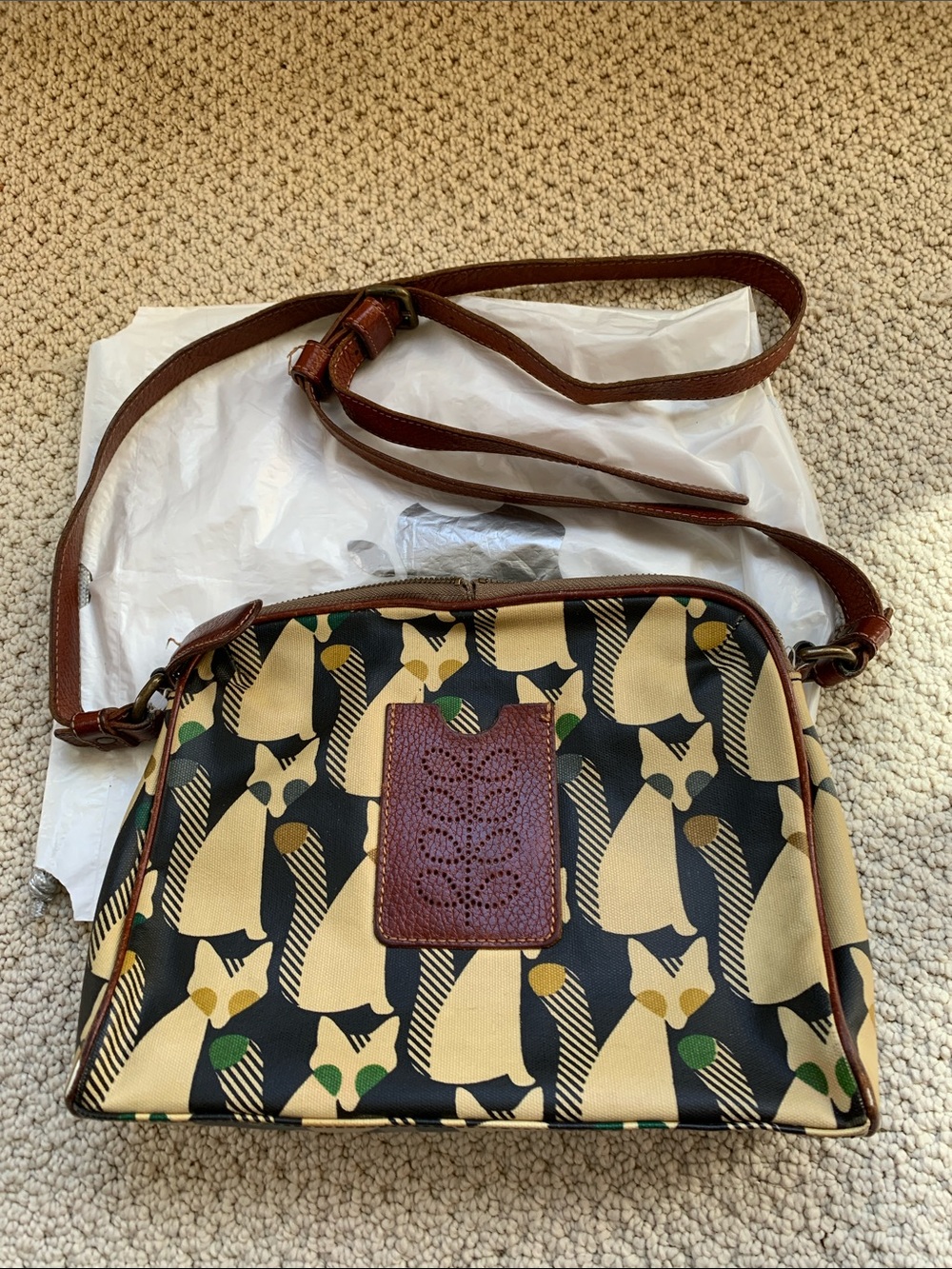 Orla Kiely  rare 🦊 Cute as a Fox 🦊 crossbody HTF